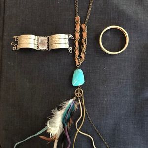 Boho style jewelry